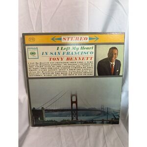 Tony Bennett I Left My Heart In San Francisco 1962 Vintage Vinyl Record LP